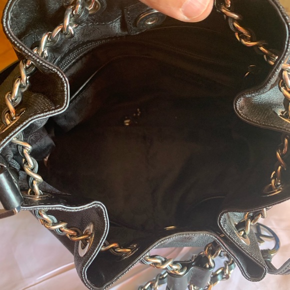 MK black shoulder purse - Picture 2 of 4